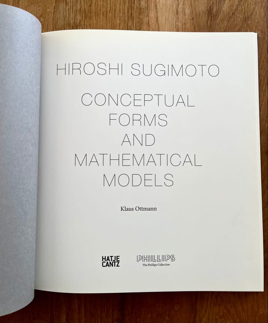 Hiroshi Sugimoto 杉本博司 SUGIMOTO 写真集