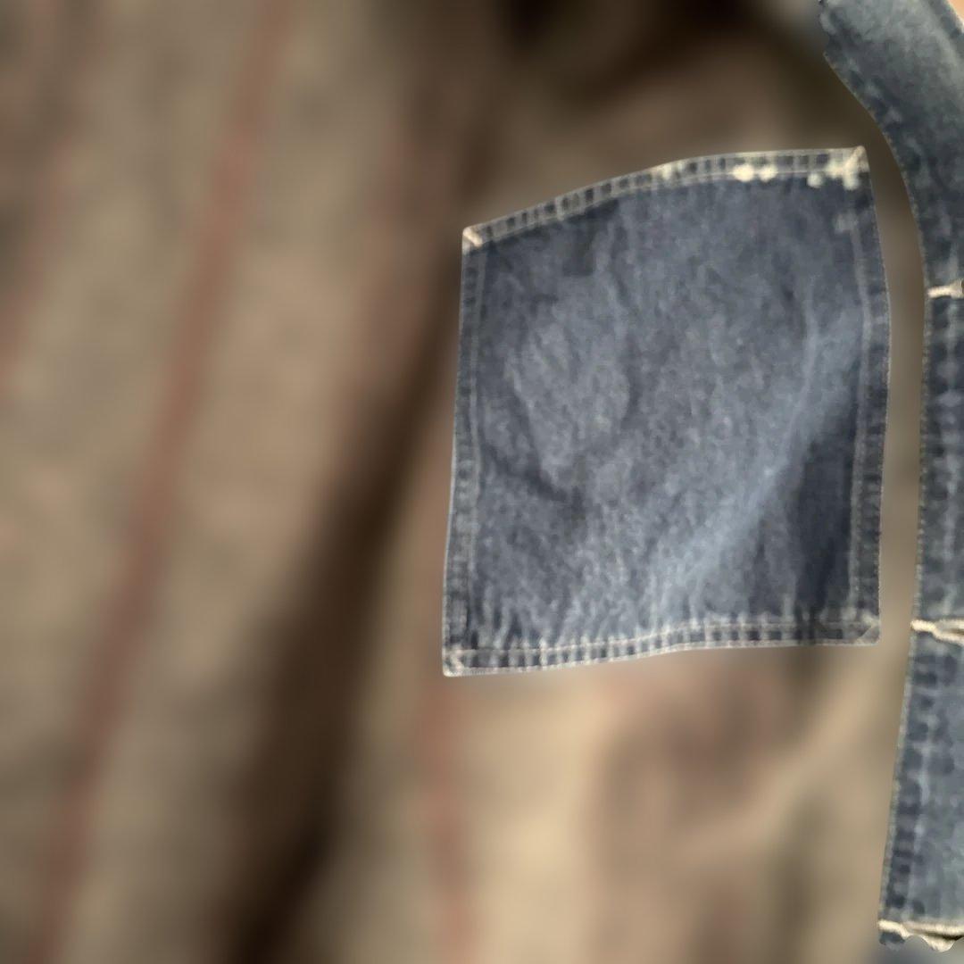 Dickies ブランケットデニムカバーオール　ディッキーズ フェード　ボロ