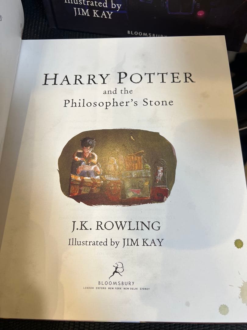 洋書Harry Potter : Illustrated Edition 5冊