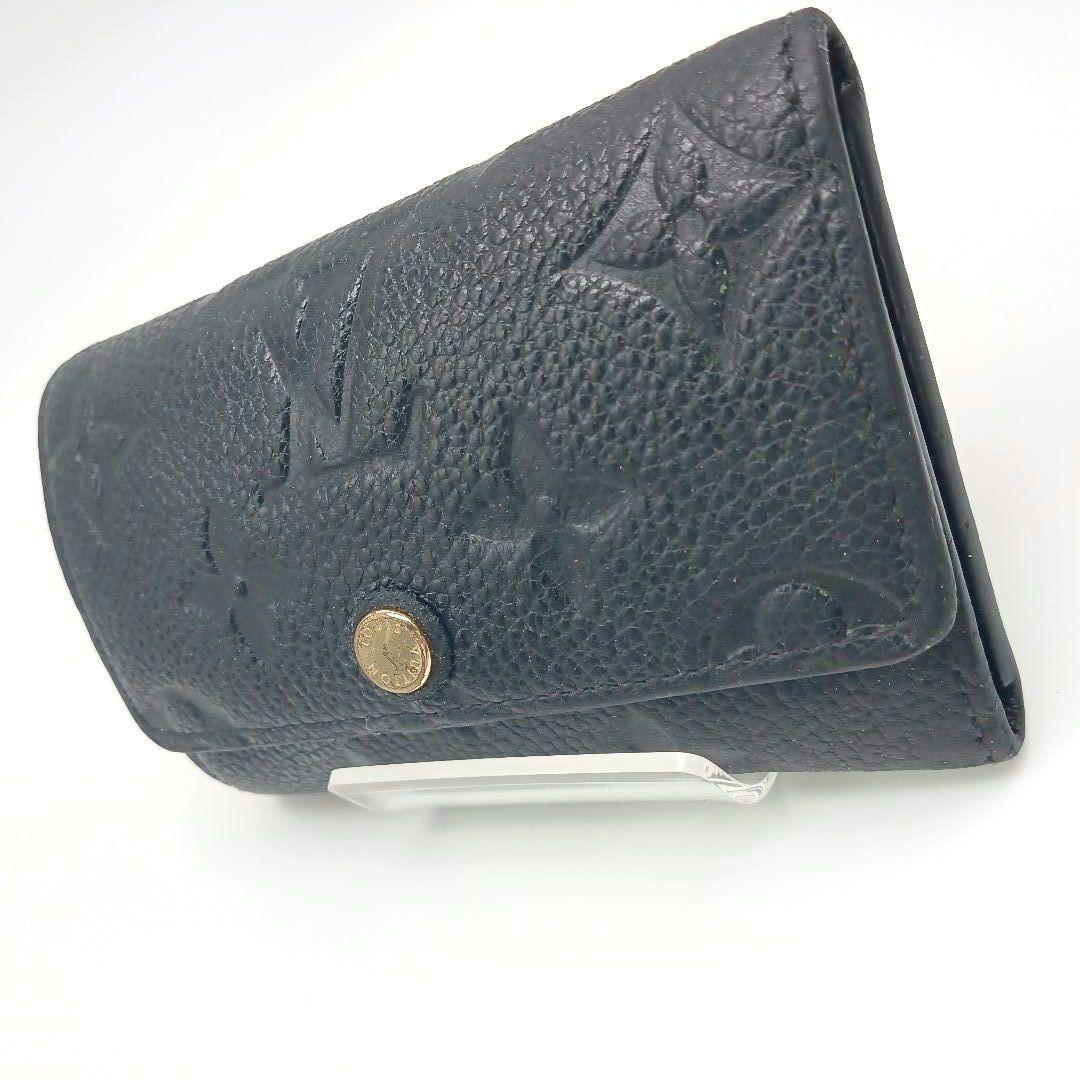 ルイヴィトン キーケース ミュルティクレ6 ブラック モノグラム アンプラント