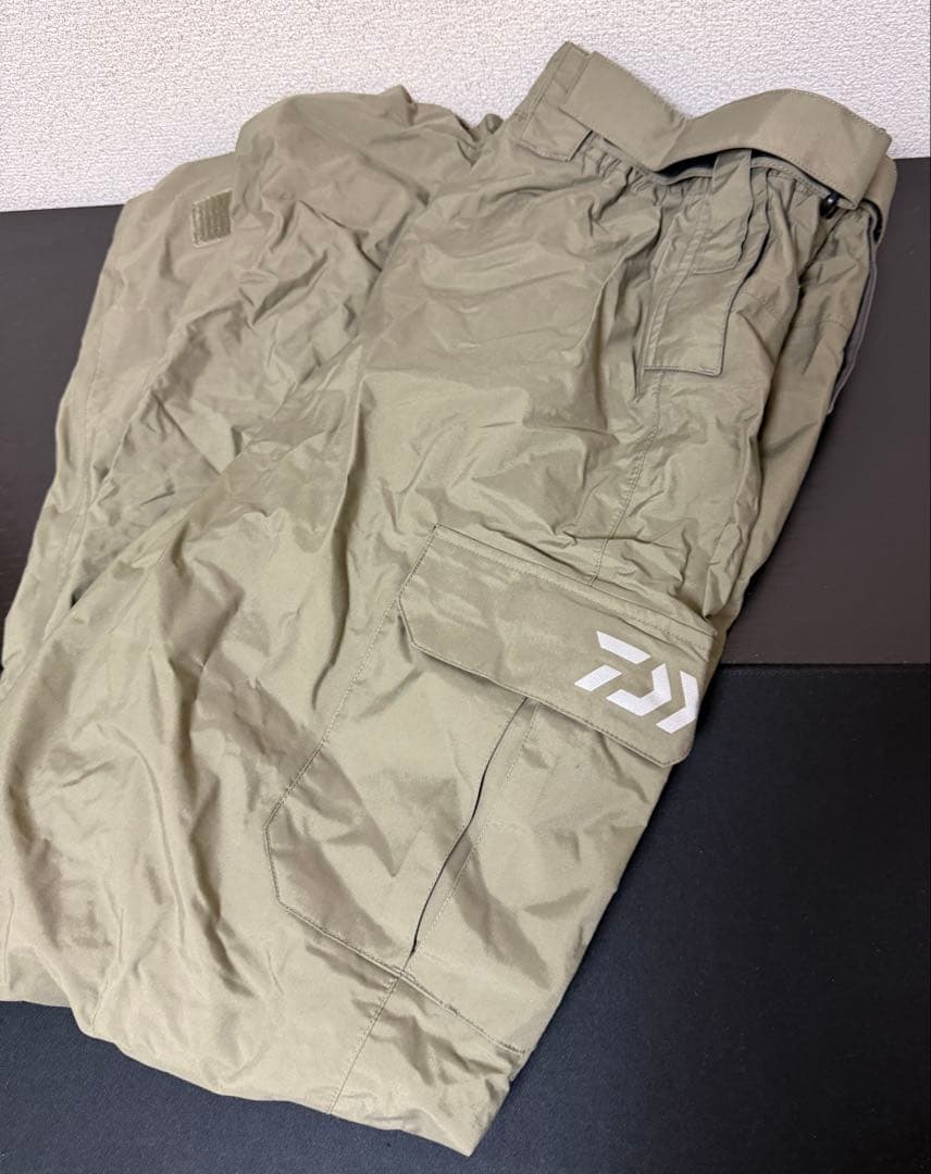 ダイワ　DAIWA ゴアテックス　防寒パンツ メンズL サスペンダー付