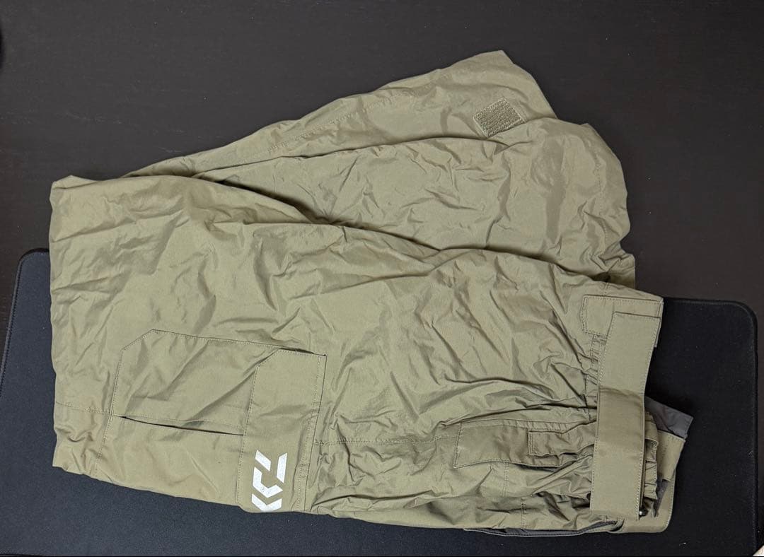 ダイワ　DAIWA ゴアテックス　防寒パンツ メンズL サスペンダー付