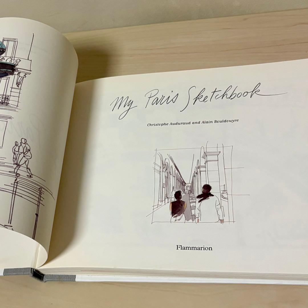 【洋書•レア】 My Paris Sketchbook アートブック