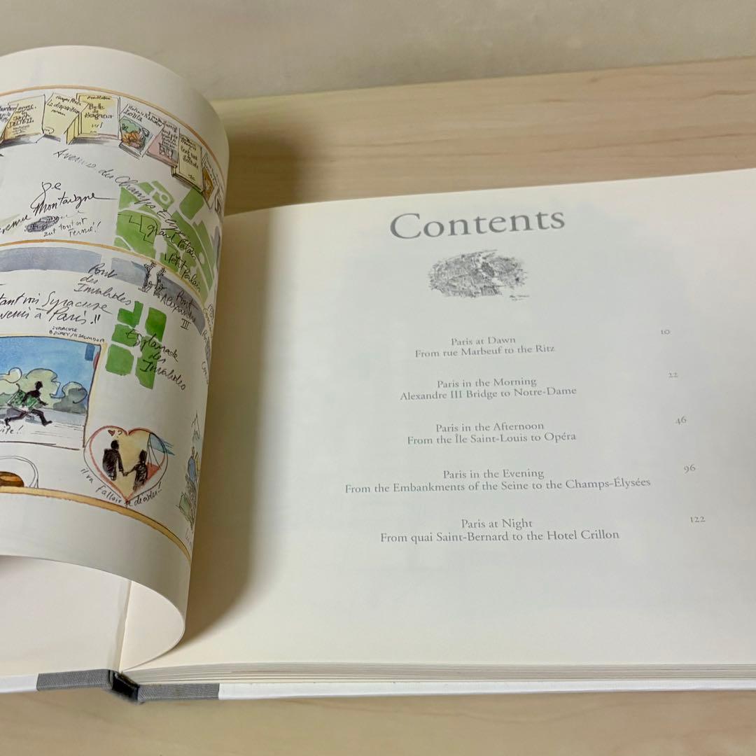 【洋書•レア】 My Paris Sketchbook アートブック