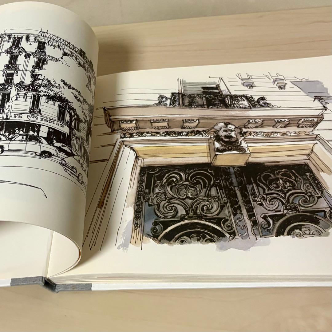【洋書•レア】 My Paris Sketchbook アートブック