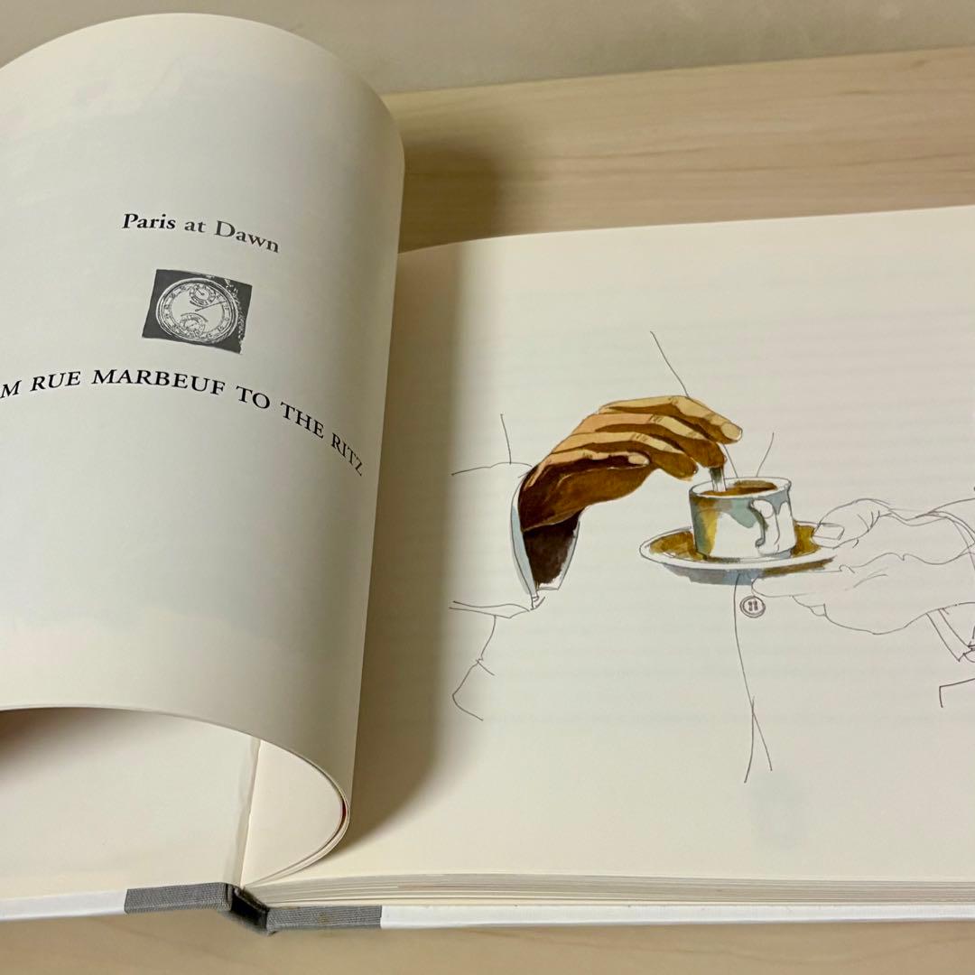 【洋書•レア】 My Paris Sketchbook アートブック