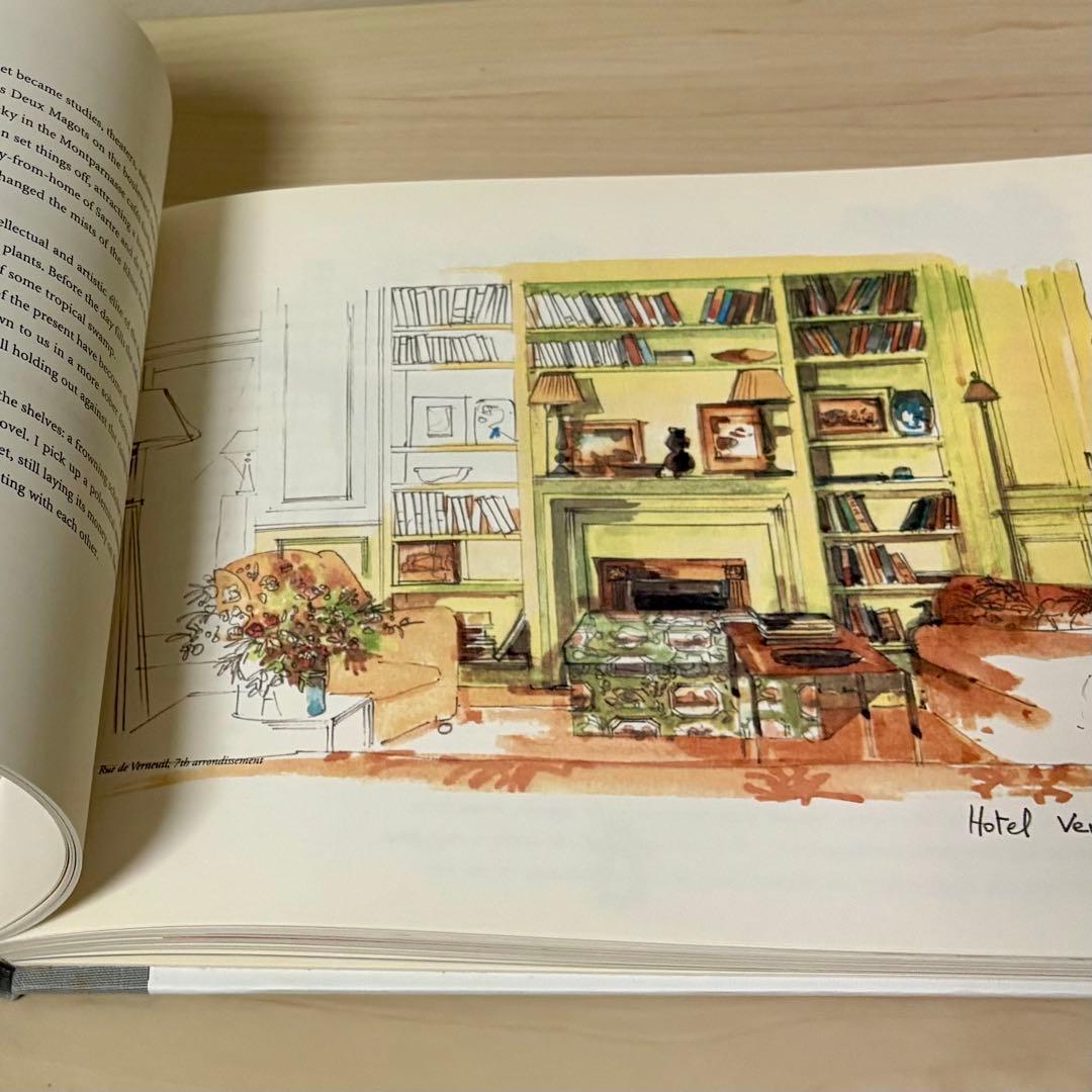 【洋書•レア】 My Paris Sketchbook アートブック