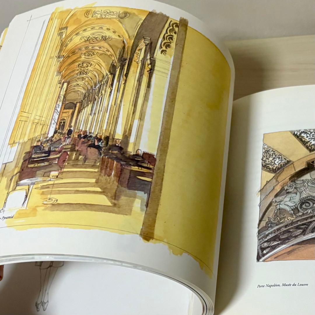 【洋書•レア】 My Paris Sketchbook アートブック