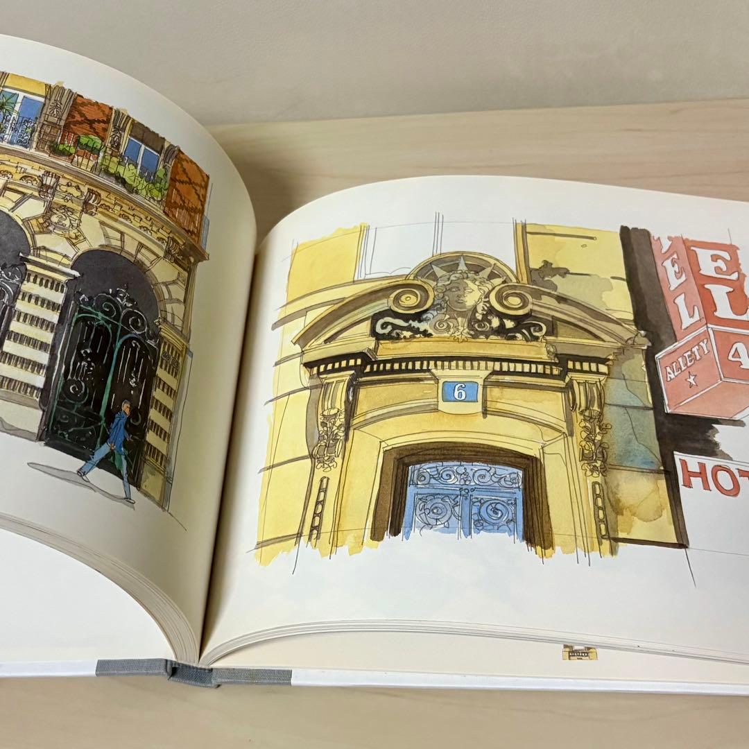 【洋書•レア】 My Paris Sketchbook アートブック