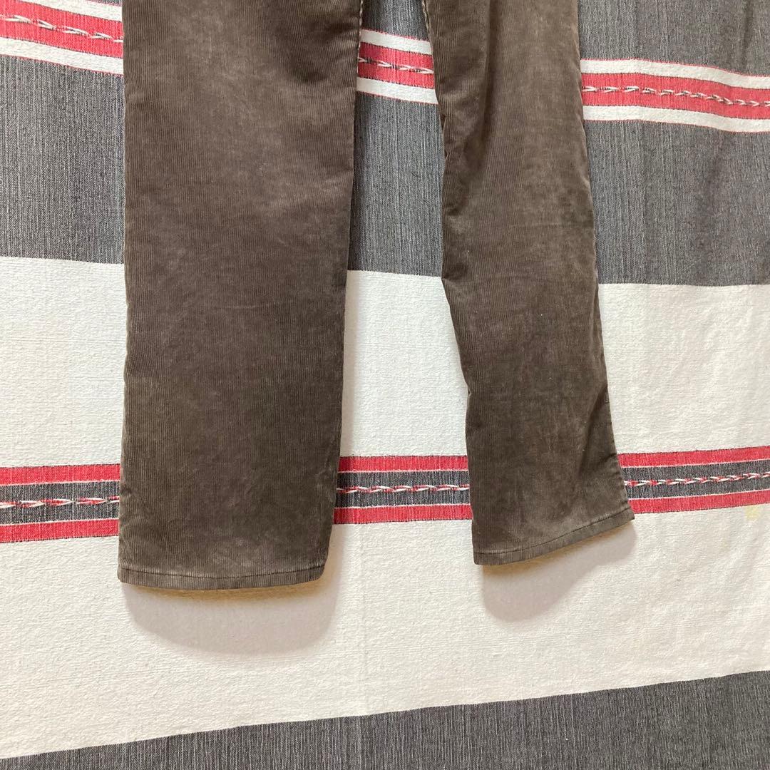 80sUSA製Levi’s519 コーデュロイパンツW34L30レアカラー 希少