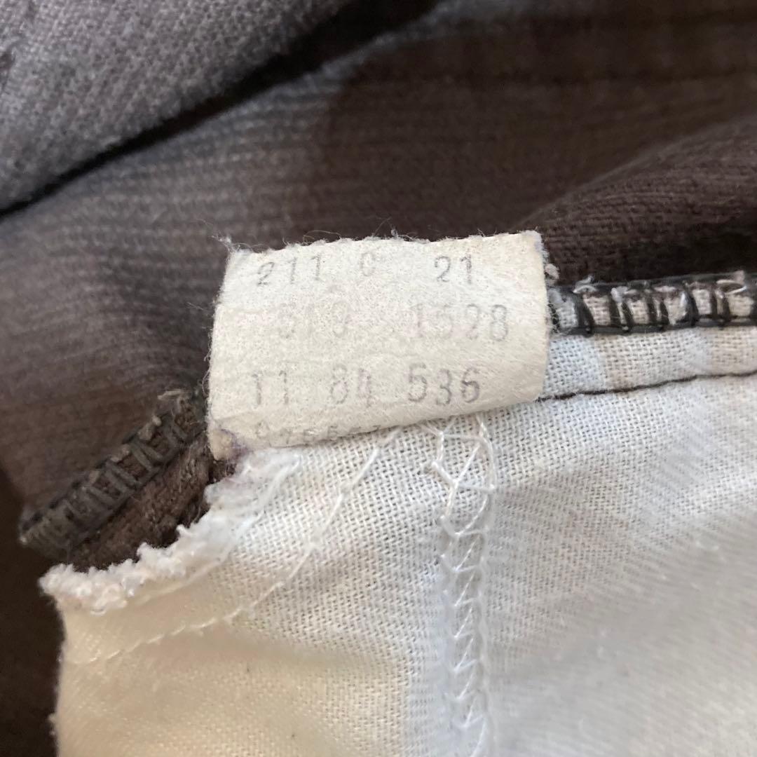 80sUSA製Levi’s519 コーデュロイパンツW34L30レアカラー 希少