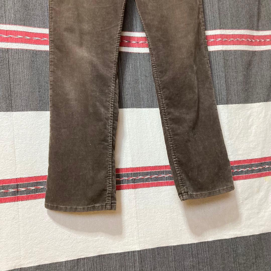 80sUSA製Levi’s519 コーデュロイパンツW34L30レアカラー 希少