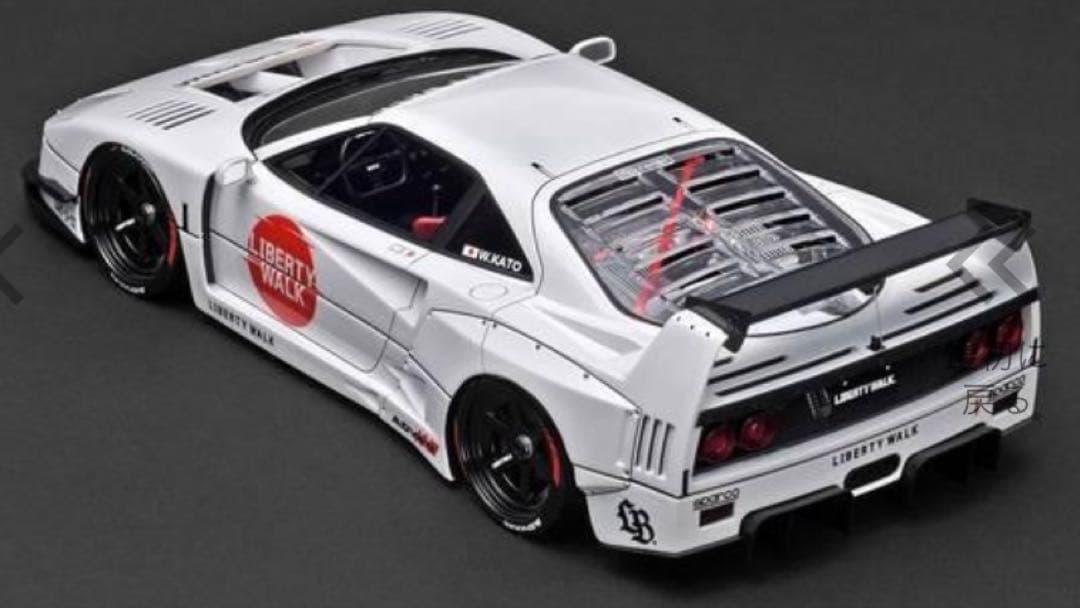 イグニッションモデル1/18 LB-WORKS 40 White IG3752