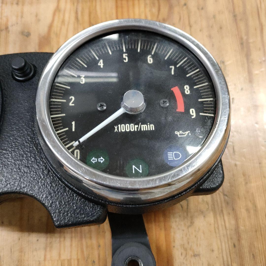 W650 純正メーター 中古品 切替スイッチ不良