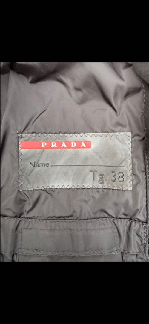 プラダスポーツ レディース ブルゾンスイングトップゴアテックス ブラックM