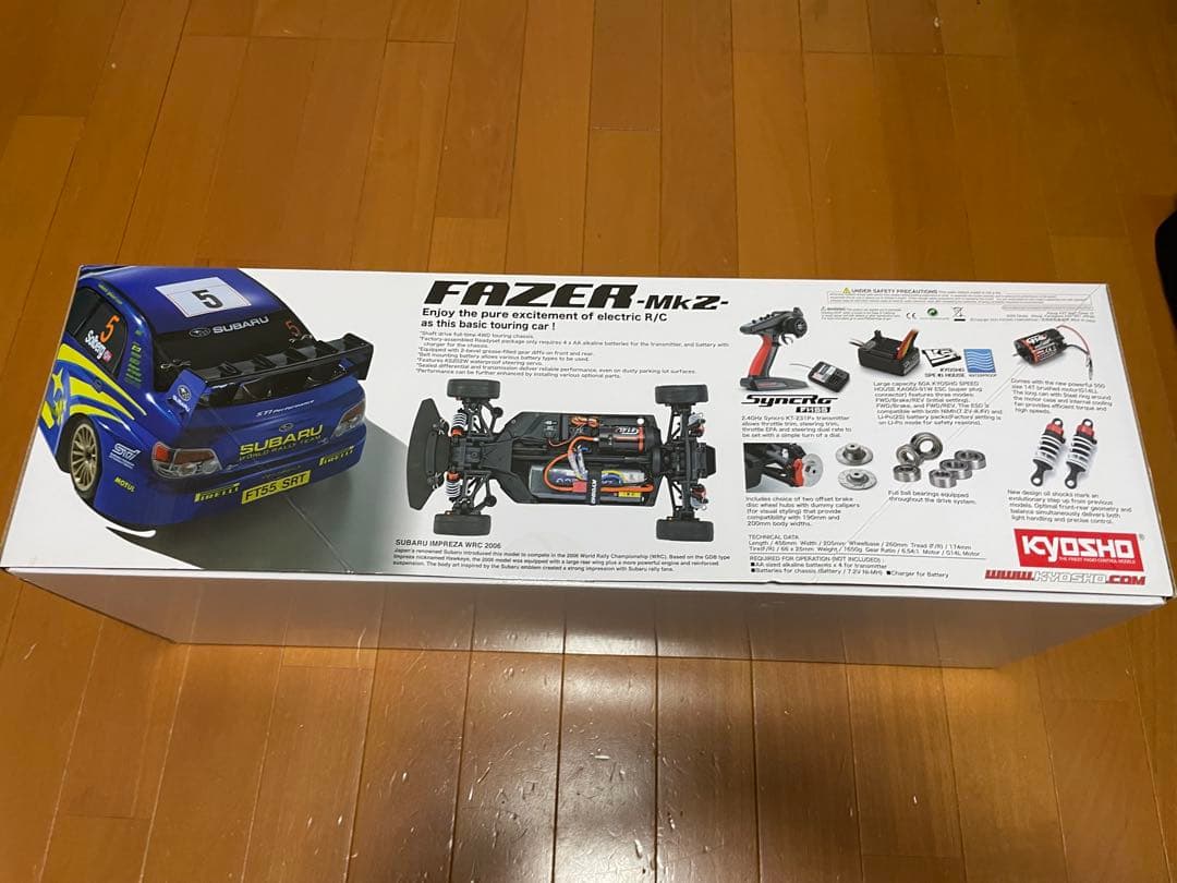 【新品未開封】フェーザーMk2 スバル インプレッサ WRC 2006