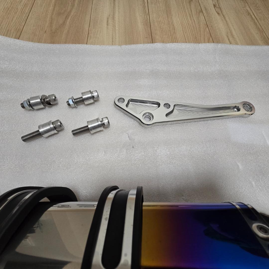 CORSA-EVOⅡ ヒートチタン フルエキゾースト_PCX125用マフラー