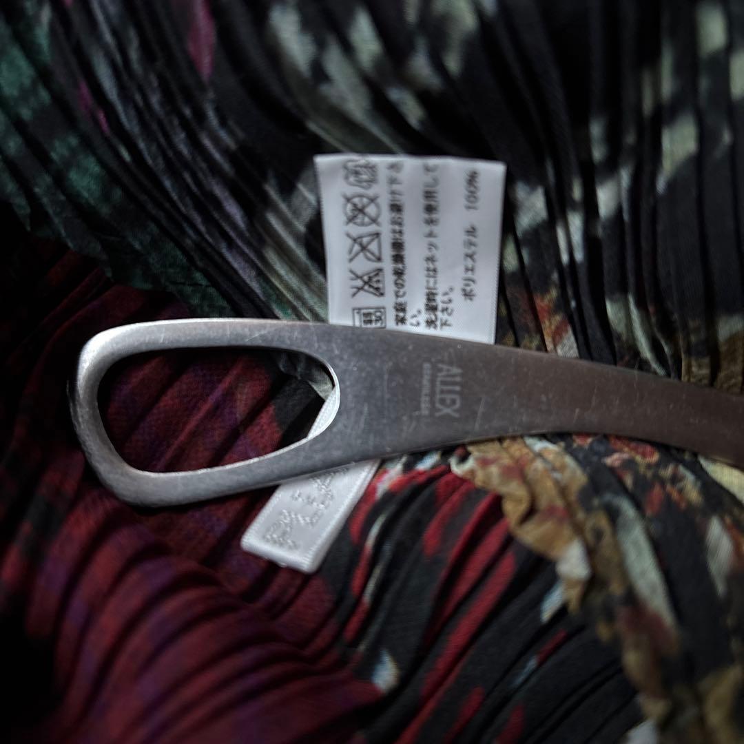 極美品　PLEATS PLEASE パッチワーク柄ストール