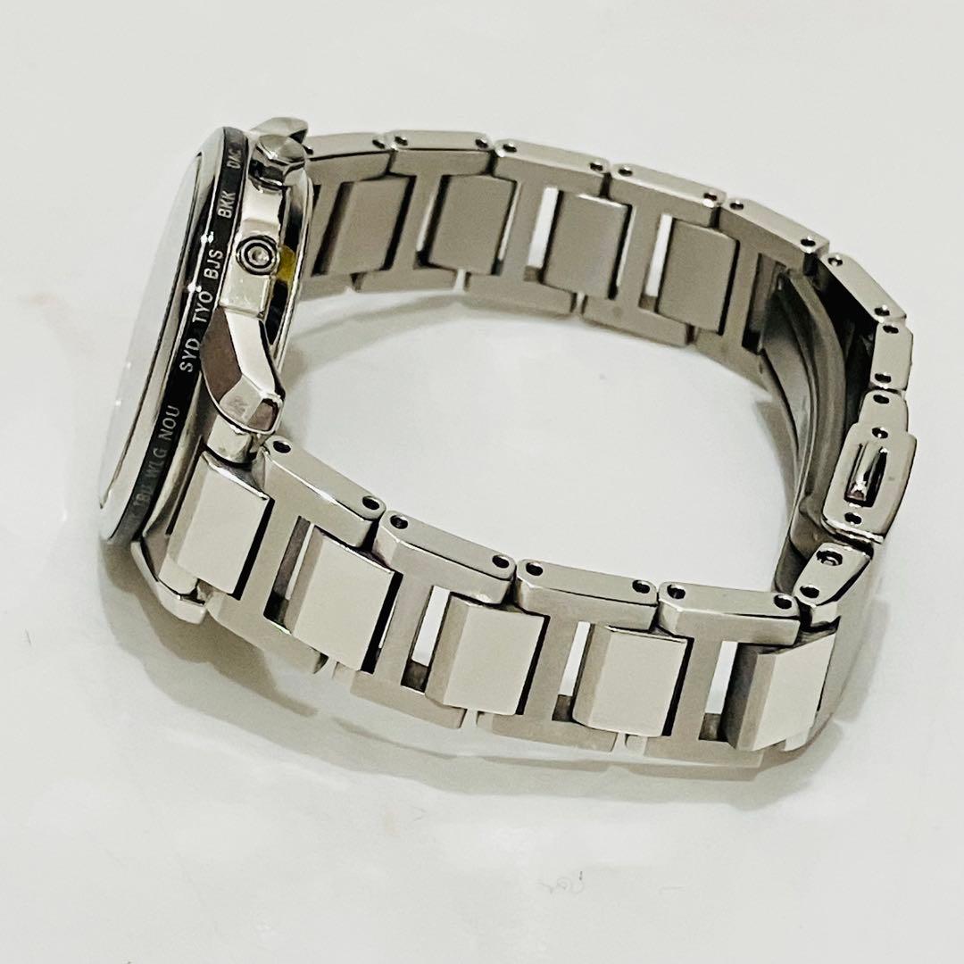 美品 セイコー ルキアSSQV081 チタン 電波ソーラー SEIKO 腕時計