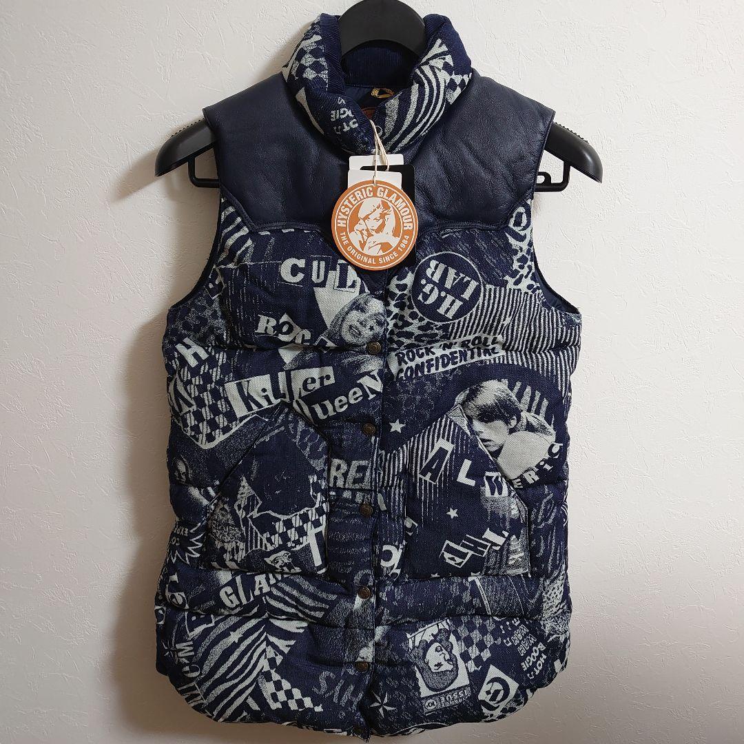 ヒステリックグラマー　レディース　ダウン　ベスト　フリーサイズ　タグ付き　新品