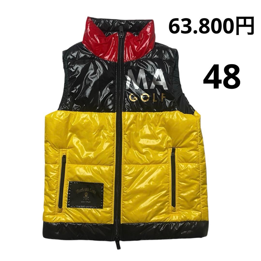 マークアンドロナ　MARK&LONA 軽量ダウンベスト48(Lサイズ)