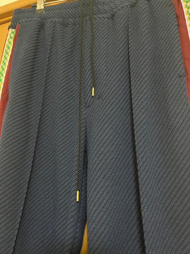 週末価格◎Sasquatchfabrix. トラックパンツlargeネイビー