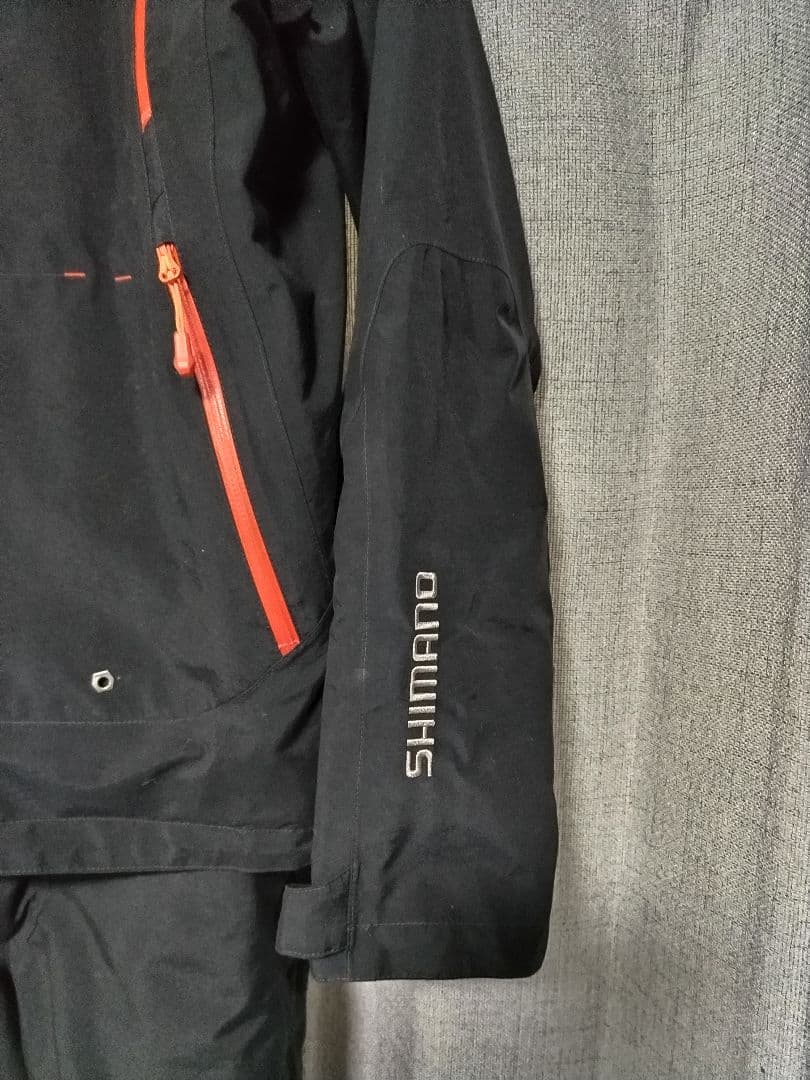 シマノ　ゴアテックス防寒着　ウォームスーツ中綿入り　美品
