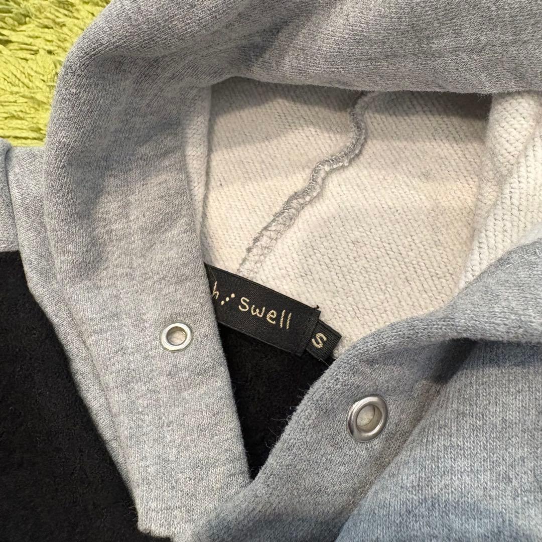 rough&swell ラフアンドスウェル ハイブリッド ニット パーカー S