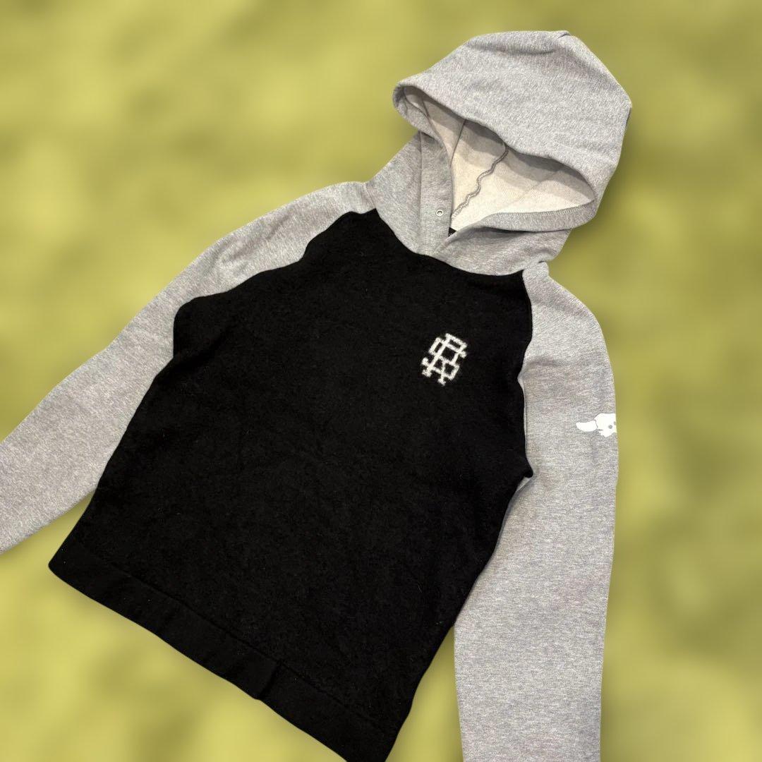 rough&swell ラフアンドスウェル ハイブリッド ニット パーカー S