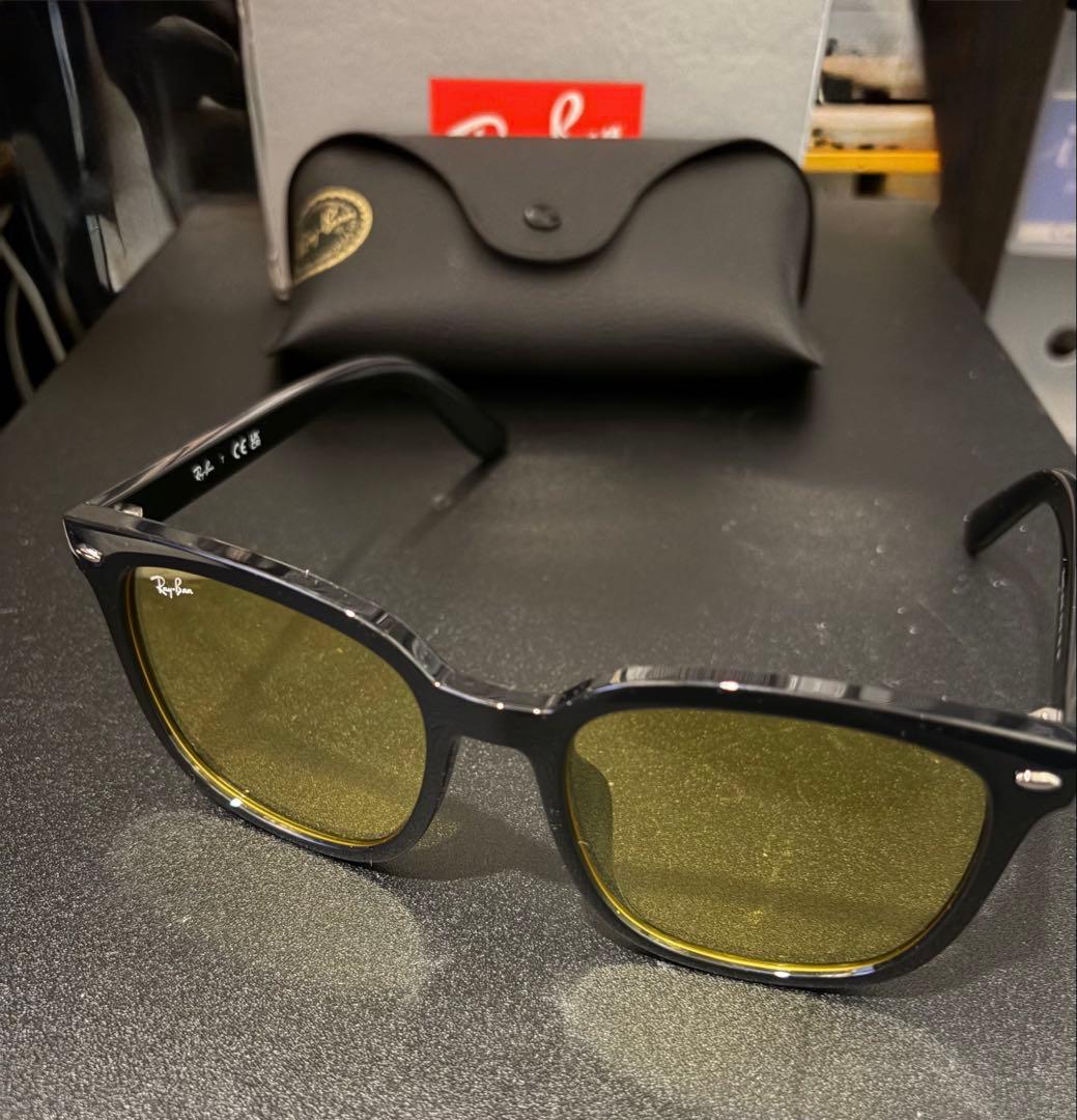 【極美品】Ray-Ban ORB4401D イエローレンズ サングラス