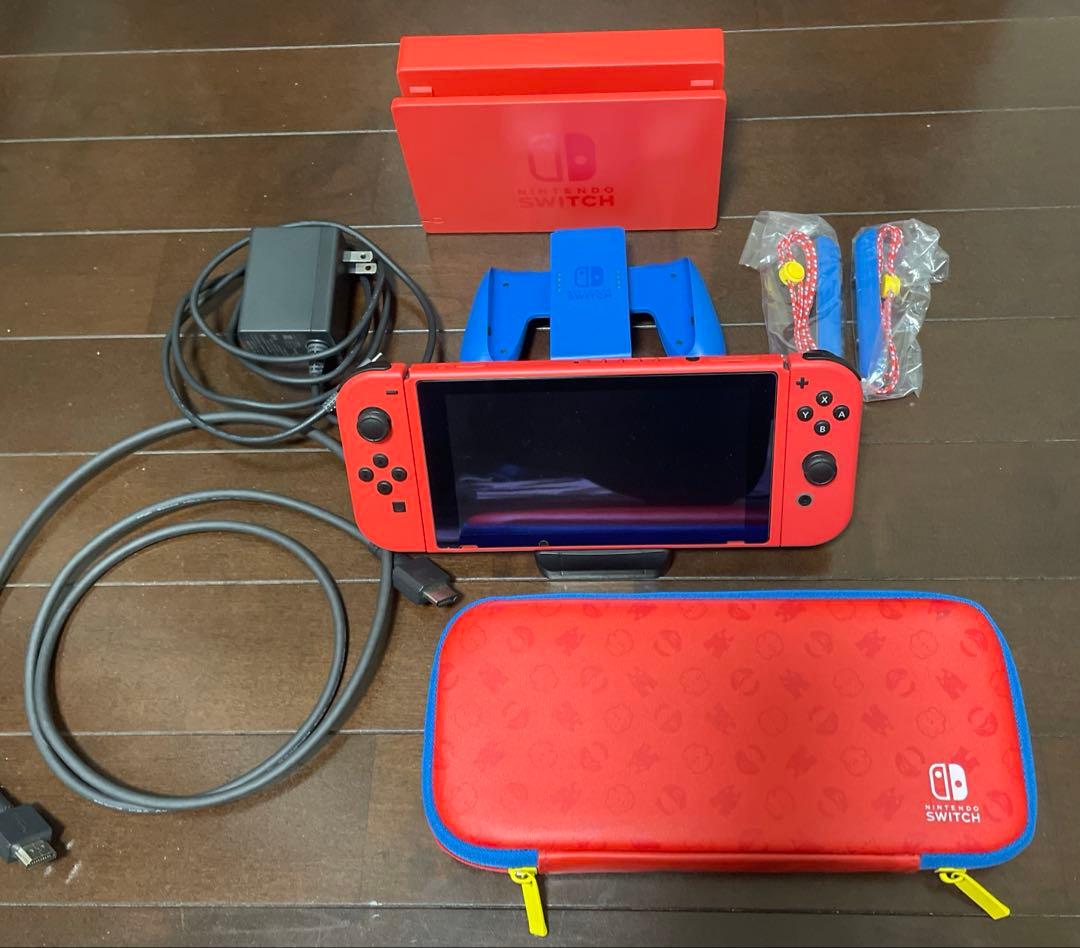 Nintendo Switch 本体マリオレッド×ブルーセット