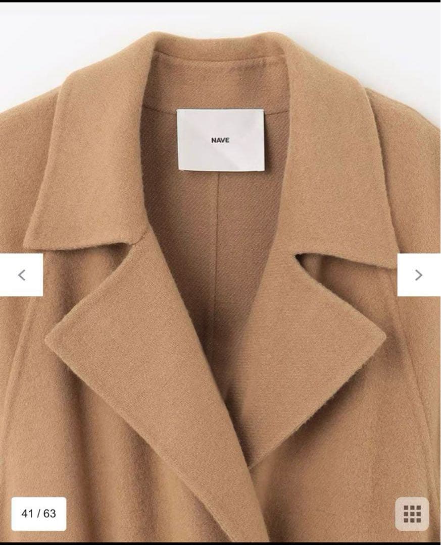 oggi掲載★新品タグ付 NAVE ボリュームリバージレ　¥47,960