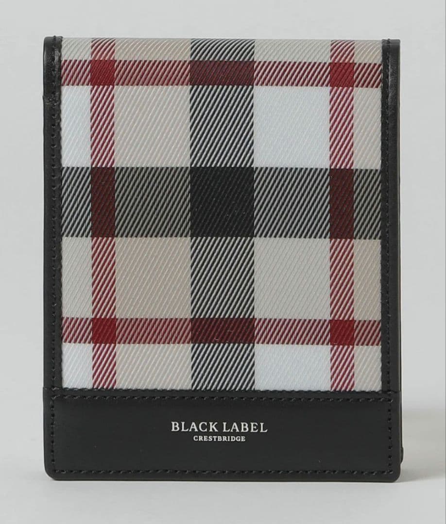 【新品】ブラックレーベルクレストブリッジ　二つ折り財布　ウォレット　べ　480サ