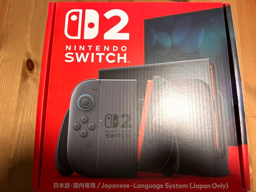 Nintendo Switch 2（日本語・国内専用）保証書付き