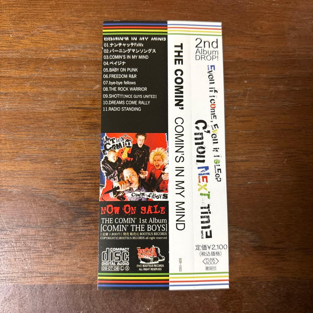 THE COMIN' CD COMIN'S IN MY MIND カミン