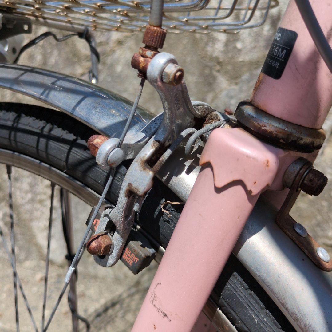 もう終了　パナソニック26インチ　ママチャリ　リヤキャリア25kg(クラス25)