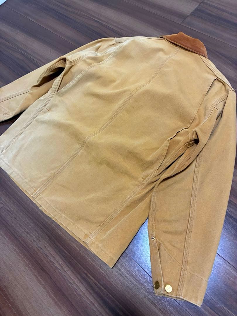 カーハート　ミシガンチョアコート　星タグ　裏地なし　80s 90s