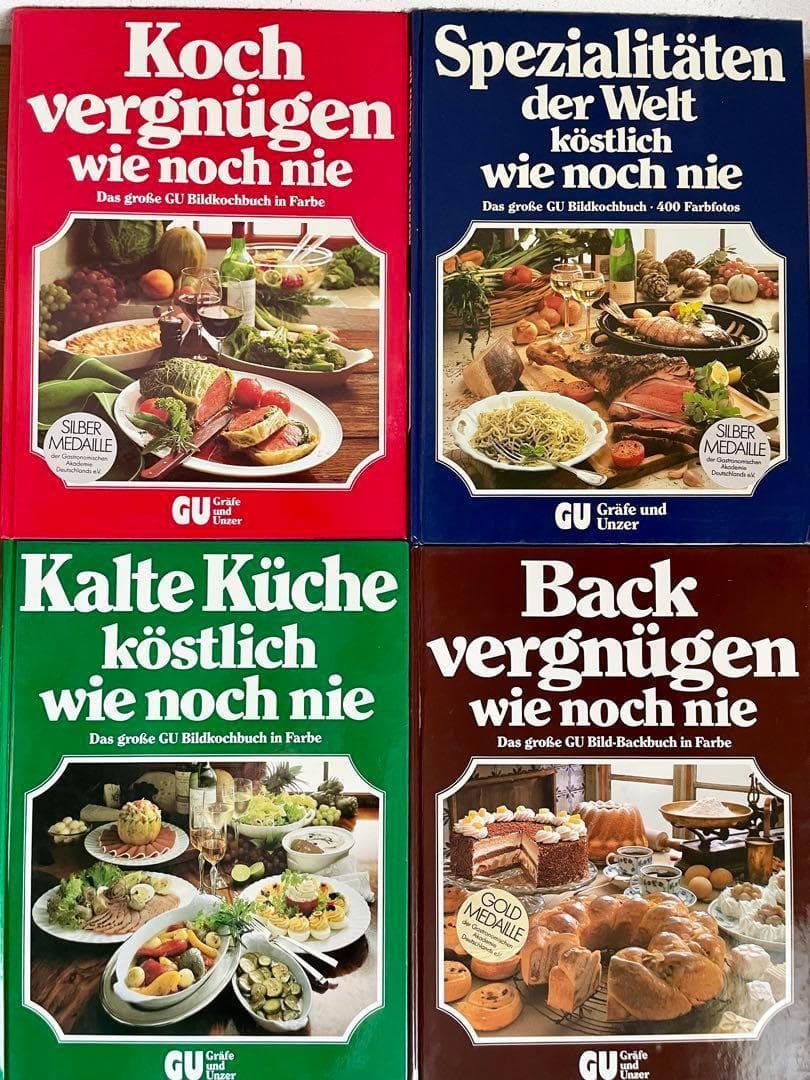 洋書 ビンテージ ドイツ語 レシピ 料理 菓子 パン デザート レトロ スイーツ