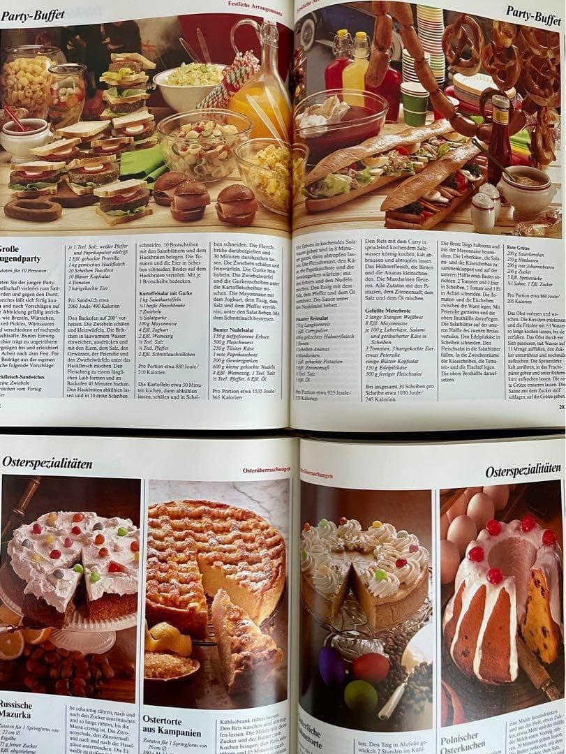 洋書 ビンテージ ドイツ語 レシピ 料理 菓子 パン デザート レトロ スイーツ