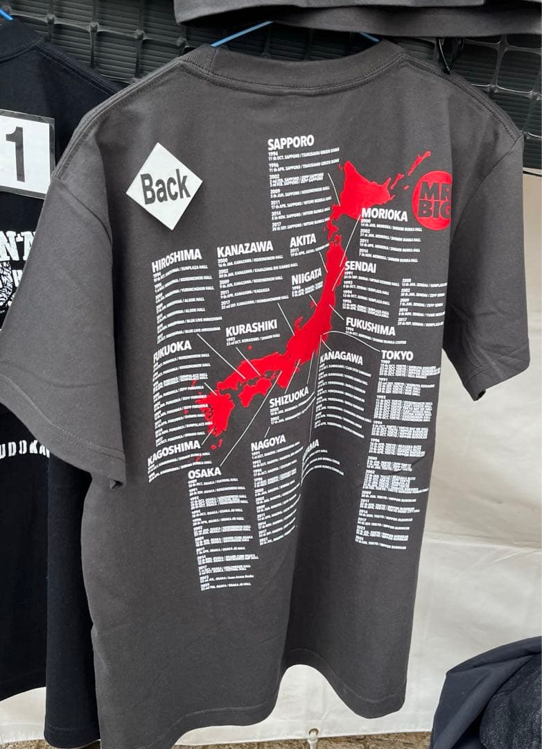 Mr.BIG メモリアルTシャツ　Lサイズ
