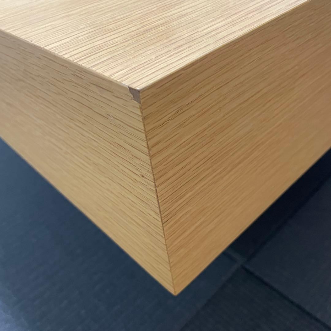 最終お値下げ★ アルモニア lacca 木製テーブル　正方形　モダン