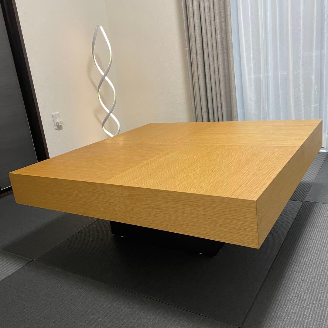 最終お値下げ★ アルモニア lacca 木製テーブル　正方形　モダン