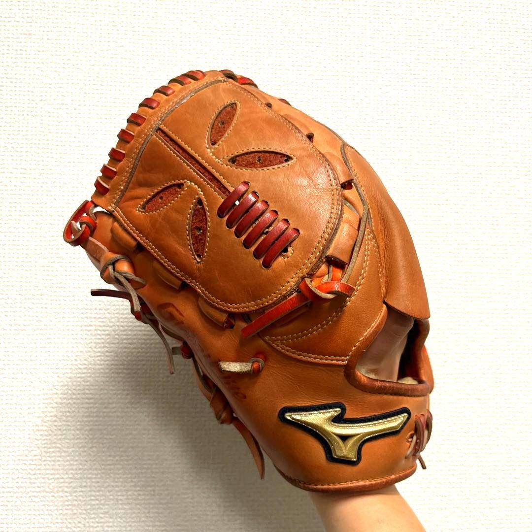996 ミズノ グローバルエリート 型抜群 即戦力 硬式 投手用グローブ 左投げ