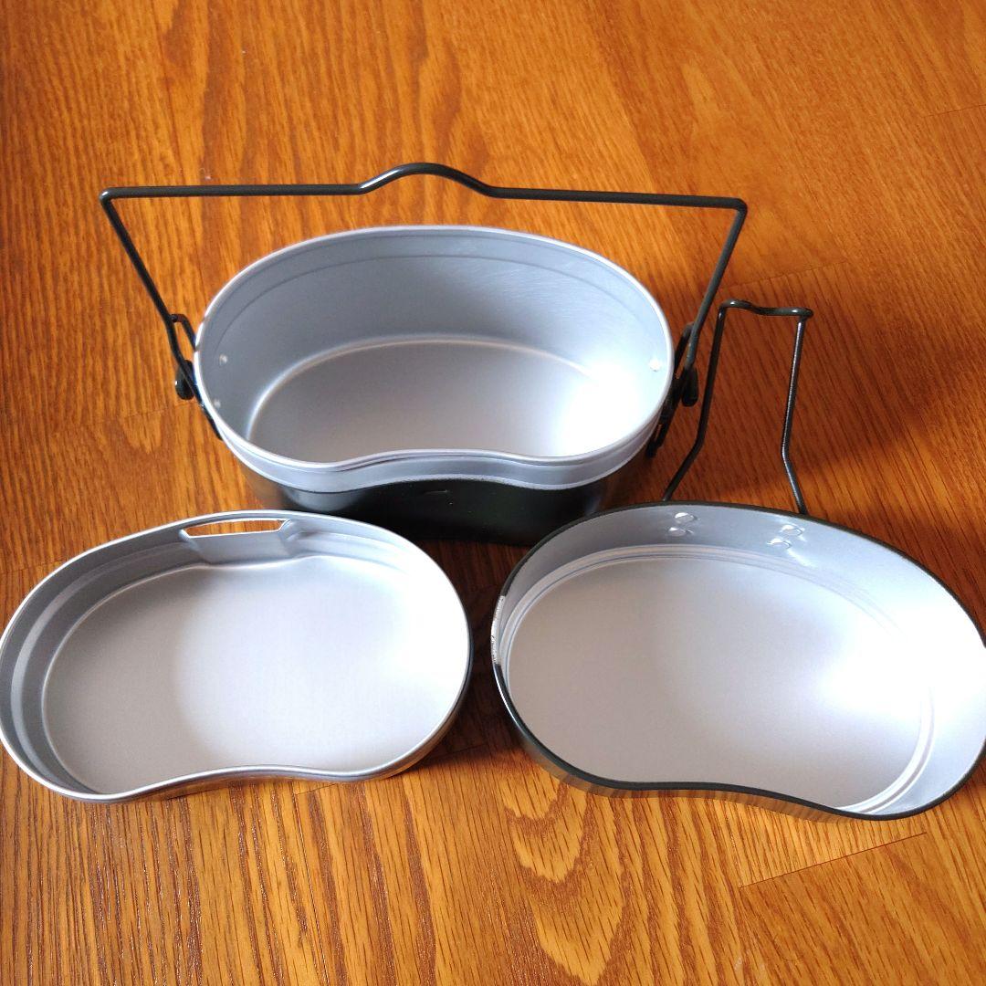 ロスコ 戦闘飯盒２型 オリーブドラブ (MADE IN JAPAN)