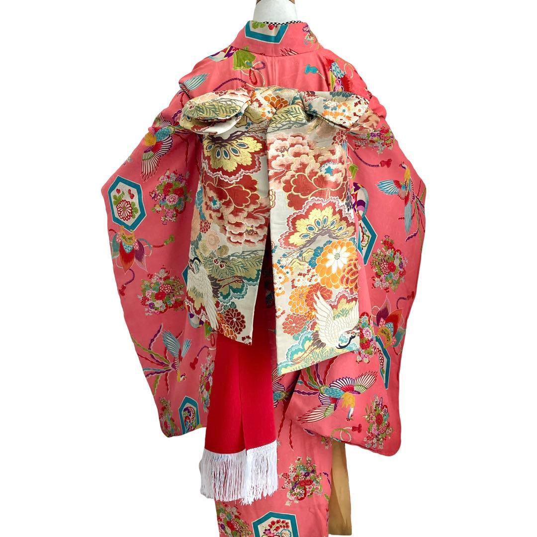 ★ tomo★アンティーク　女の子　子供着物　NO18