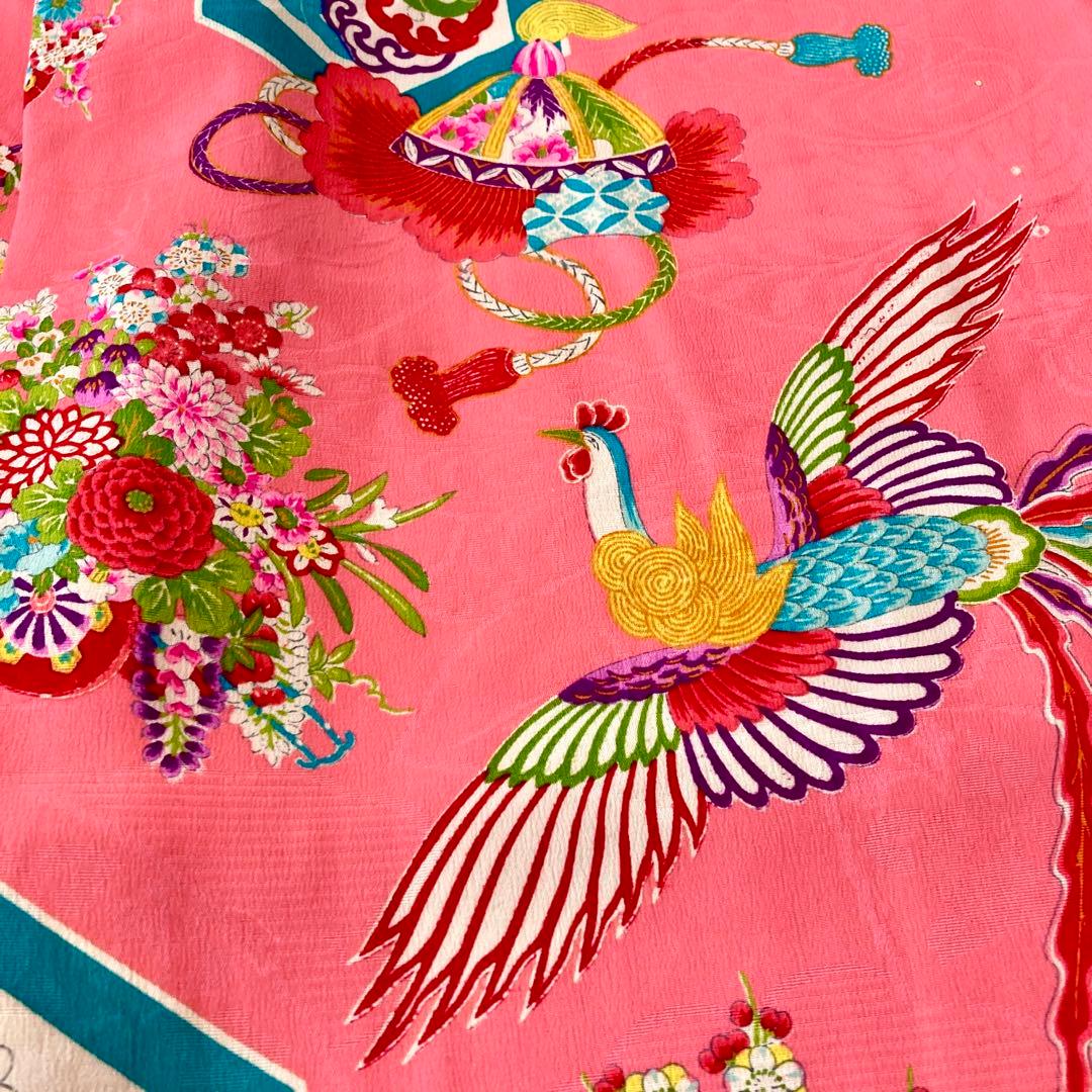 ★ tomo★アンティーク　女の子　子供着物　NO18