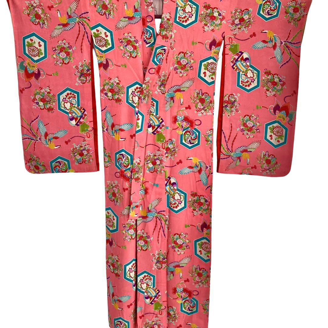 ★ tomo★アンティーク　女の子　子供着物　NO18