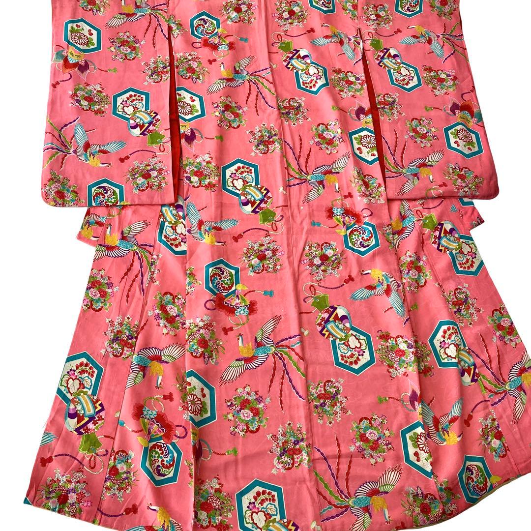 ★ tomo★アンティーク　女の子　子供着物　NO18