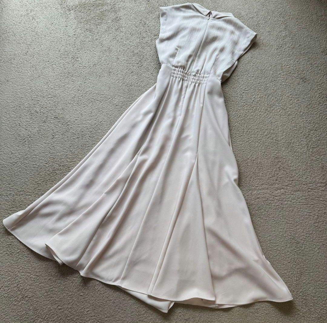 アプワイザーリッシェ✦異素材MIX ボウタイ ワンピース✦ロング