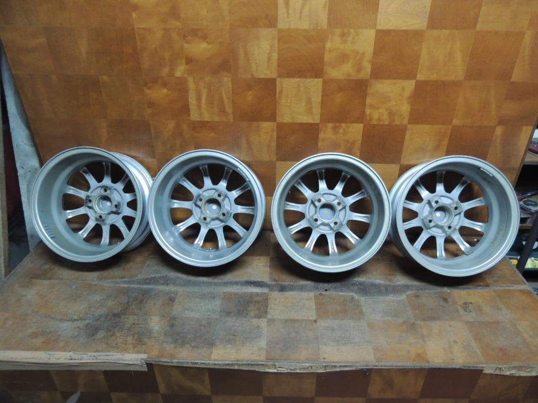 T720　14×5.5J　アルミホイール　4本　傷有り　PCD100　ET38